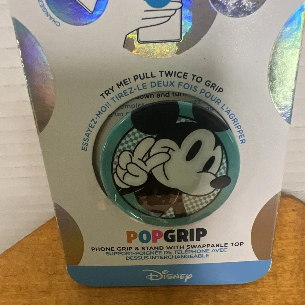 Popsockets DISNEY Mickey Mouse Peace Out CLASSIC New Retro Grip‎ Stand Popgrip